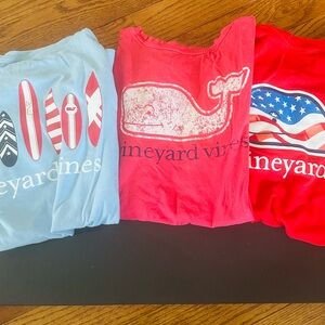 Vineyard Vines Graphic T-Shirts Set - size XL 16